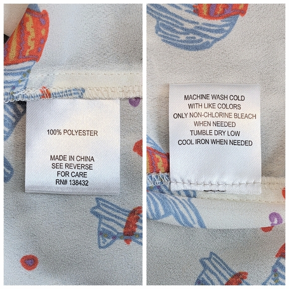 ModCloth Envisioned Aesthetic Llama Sleeveless Blouse - Picture 9 of 9